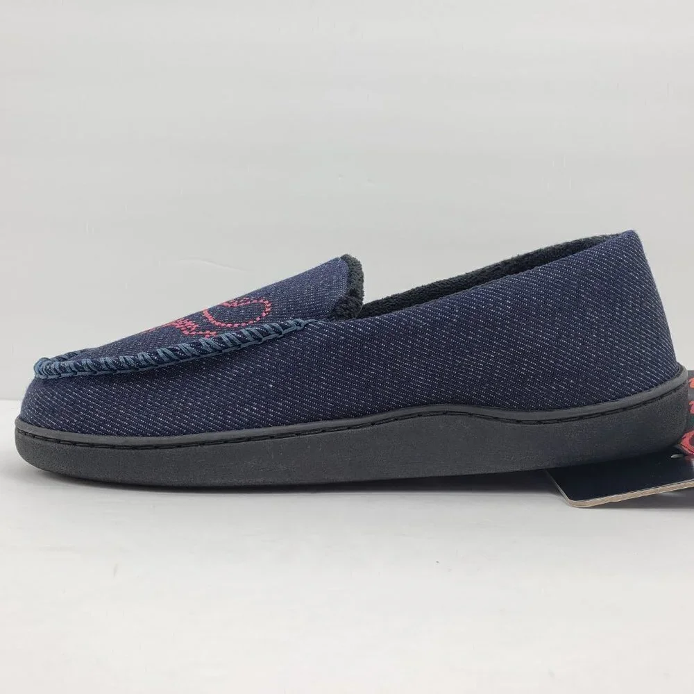 True Religion Mens Sz S 7-8 Bandana & Slipper Set